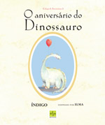 O livro "O aniversário do Dinossauro"